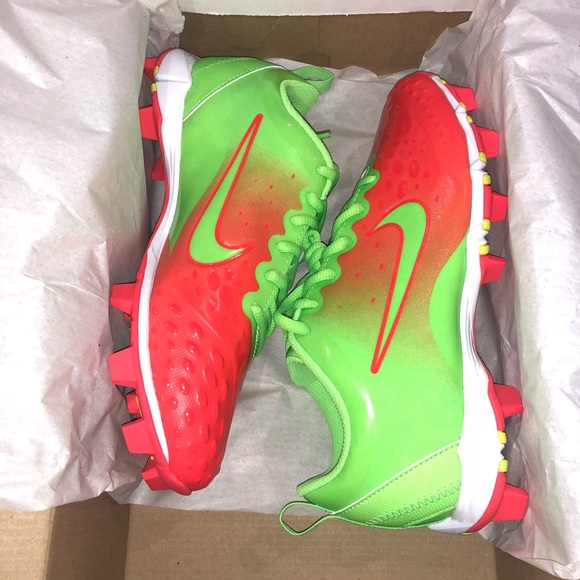 🆕 Nike Kids Hyperdiamond 2 Keystone Cleated Shoe - Picture 5 of 7